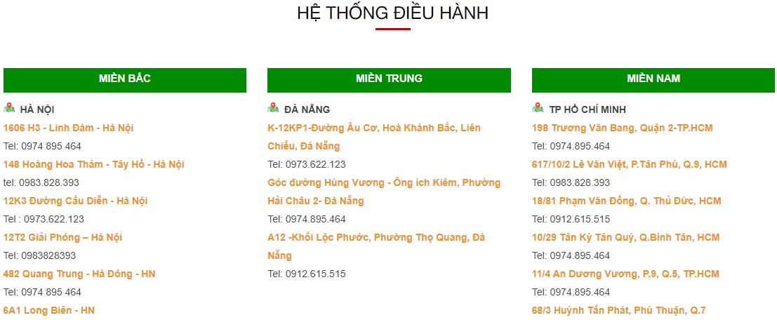 Địa chỉ liên hệ công ty kiểm soát côn trùng Việt nam